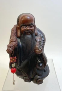 Estatuilla Buda sonriente sin marca 7x 9x 10,5 - Imagen 1 de 7