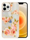 Apple iPhone 13/13 Pro 14/14 Pro - Protective Gel Case - Flower Design