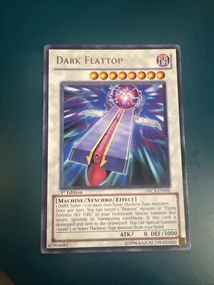 Dark Flattop - ORCS-EN096 - Rare - 1st Edition NM YuGiOh!  Order of Chaos - Image 1 of 2