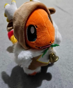 Pokemon Center Charmander Plush Reindeer 2019 Frosty Christmas Soft Toy 8" LE - Picture 1 of 8