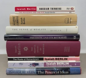 Lot of 9 Isaiah Berlin Books, Proper Study of Mankind Freedom The Power of Ideas - Picture 1 of 24