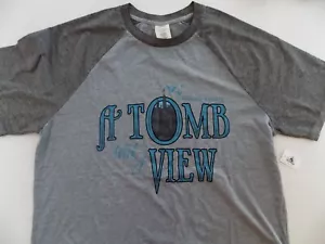Disney Haunted Mansion T Shirt Adult Large Tomb w/ View Cotton/Poly NOS w/ tag - Picture 1 of 3