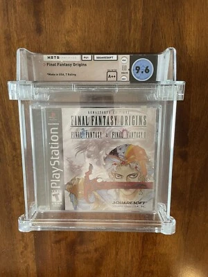 PS1 - FINAL FANTASY ORIGINS - FACTORY SEALED - WATA 9.6 A++ - SQUARESOFT - 2003 - Image 1 of 4