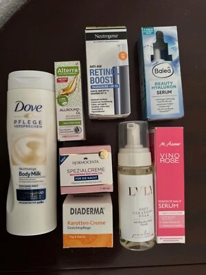 NEU OVP 8 M. Asam/ Neutrogena/ LVLY/ Diaderma/ Dove Kosmetik/ Beauty Paket - Bild 1 von 4