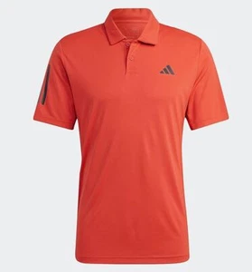 Adidas Club 3S Polo Collared T-Shirts (3271) Pique Tee Top Sports Golf Tennis - Picture 1 of 5