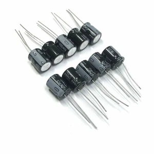 (PKG of 10) 47uF 100V Electrolytic Capacitor, Radial, 105ºC, Nichicon VZ Series - Picture 1 of 4