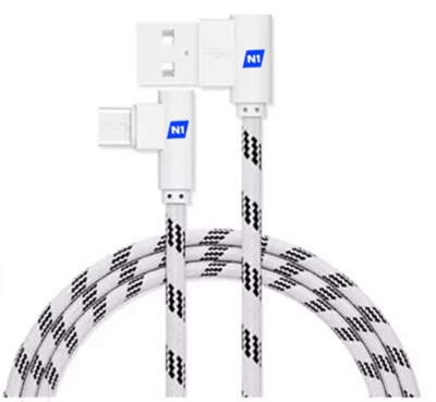 2-PACK of USB-C Type C Charging Cord Cable Charger - Imagem 1 de 4