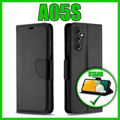 Flip Cover Custodia Magnetica per Samsung Galaxy A05s Pelle Portafoglio Libro - Immagine 1 di 4