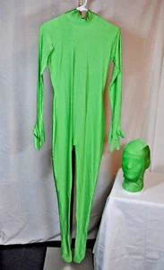ADULTO Cobertura Completa TRAJE Y CAPUCHA PANTALLA VERDE Fotografía Invisible FX Especial - Imagen 1 de 8