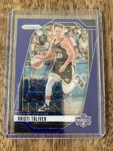 KRISTI TOLIVER 2024 Prizm Blue Velocity Prizm Card!!  #12  WASHINGTON MYSTICS - Picture 1 of 1