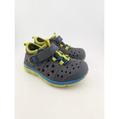 Stride Rite Niños Pequeños Talla 6 Hechas para Jugar Phibian Zapatillas de Agua Zapatos de Goma Foto 1 de 4