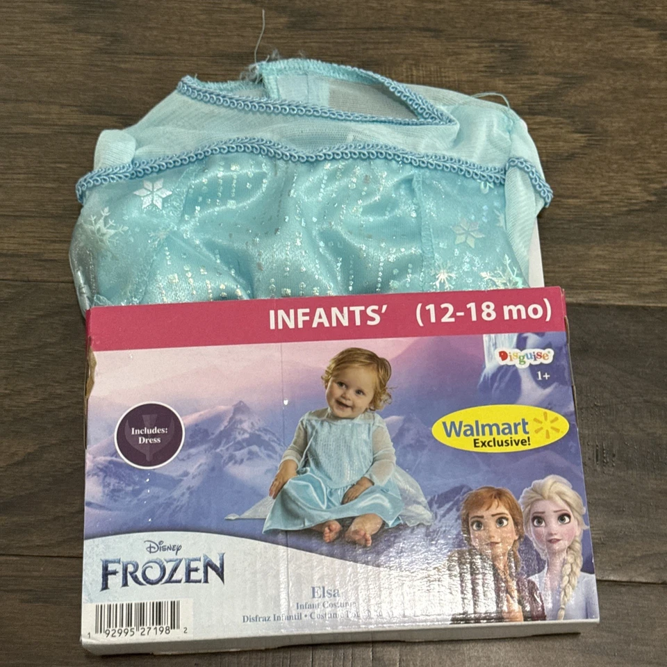 Disguise Disney Frozen Snow Queen Elsa Child Costume Blue M (7-8)