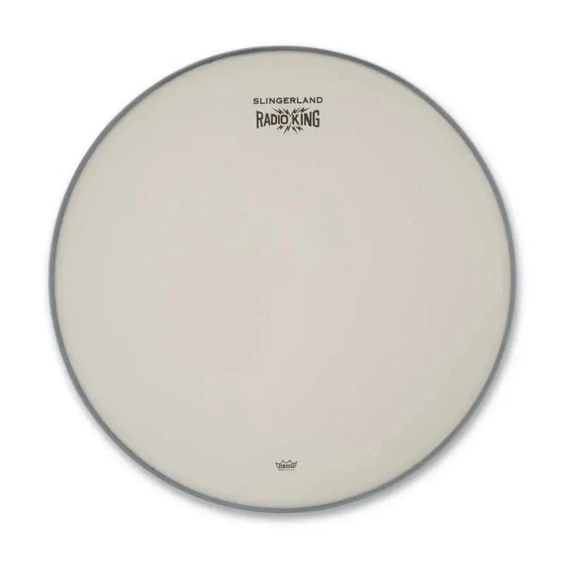 Slingerland Ambassador 涂层小军鼓头 14 英寸带闪电标志 — 第 1/1 张图片