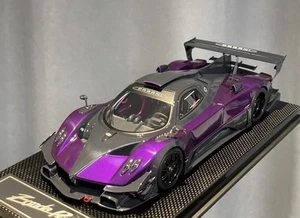 Modelli Dino Model DM Zonda R Full Purple Carbon 1/18 in resina - Foto 1 di 1