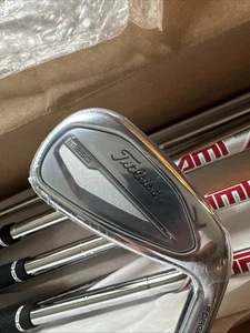 NEW In Plastic TITLEIST T350 IRON SET 4-PW,48* / AMT RED S300 Stiff FLEX Steel - Picture 1 of 7