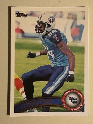 2011 Topps Randy Moss #258 Titans - Image 1 of 2