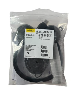 Jabra Evolve 20 UC USB Stereo Headset 4999-829-209 Wired Noise-Cancelling Mic - Image 1 of 4