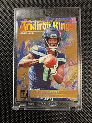 2023 Panini Donruss Rookie Gridiron Kings Jaxon Smith-Njigba #RGG-7 (RC)/100 - Image 1 of 4