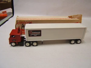 Winross Scheduled Truckways Inc. White 7000 Tractor w/ Van Reefer 1984 VGC boxed - Picture 1 of 3