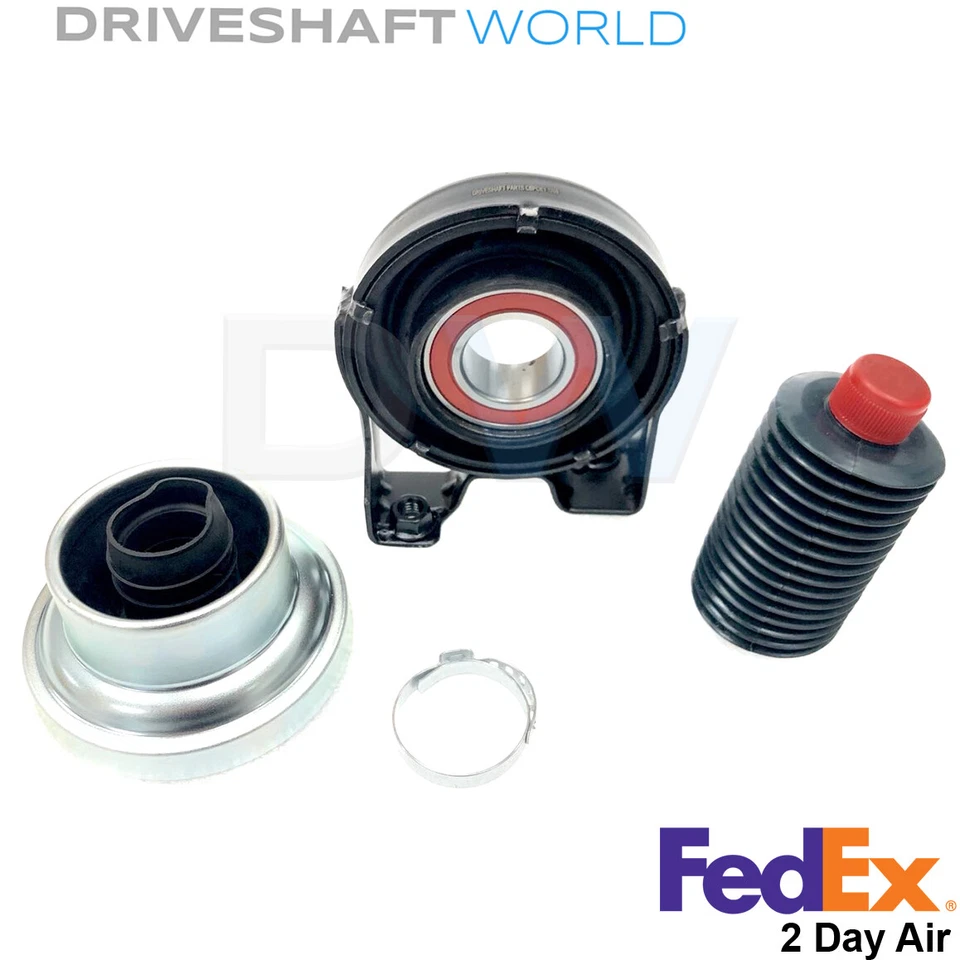 Kit de rolamento e bota de suporte central do eixo de transmissão para 2003-2010 Porsche Cayenne - Imagem 1 de 1