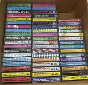 Concrete Music Bloc Sampler 53 Cassette Lot Nirvana Pearl Jam Anthrax Spinal Tap - Picture 1 of 16