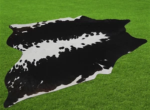 100% New Cowhide Rugs Area Cow Skin Leather (48" x 52") Cow hide SA-2224 - Picture 1 of 3
