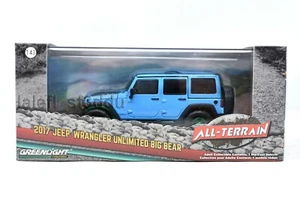 Greenlight 2017 Jeep Wrangler Unlimited Big Bear GREEN MACHINE 1/43 All-Terrain - Picture 1 of 6