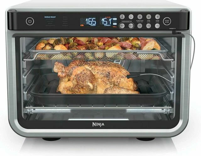 Ninja DT251 Smart Air Fry Convection Toaster Oven with Thermometer