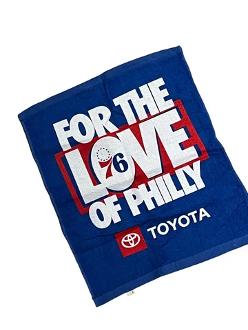 PHILADELPHIA SIXERS 2023 FOR THE LOVE PLAYOFF RALLY TOWEL SGA Cover