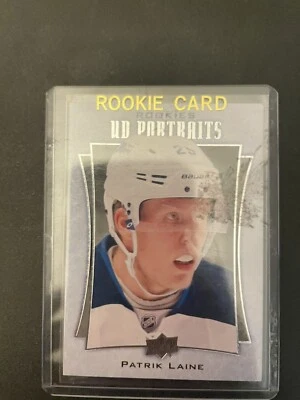 2016/17 UD UPPER DECK Patrick Laine JETS ROOKIE RC PORTRAITS BLUE /25 - Image 1 of 4
