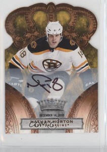 2010-11 Panini Crown Royale Premiere Date Signatures /100 Nathan Horton #8 Auto