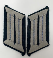 Original WW2 WWII German Army Transport Officer Collar Tabs