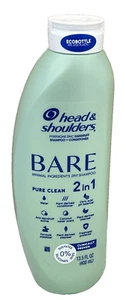 Head & Shoulders Bare Minimal Pure Clean Dandruff 2 in 1 Shampoo & Conditioner - Picture 1 of 1