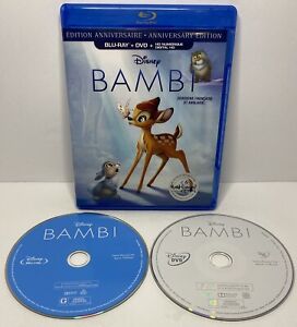 Bambi (Bluray, DVD, 1942, Anniversary Edition, Disney) Canadian