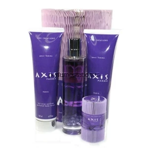 Juego de regalo de 4 piezas eau de toilette eau de toilette para mujer Axis Parma by Sos Creations 3,0 oz - Imagen 1 de 1