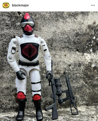 Gijoe BlackMajor Custom Cobra Arctic Hiss Driver Trooper Soldier X1 Cover
