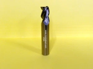 HARTMETALL SCHAFTFRÄSER 1/2 DURCHMESSER 1-1/4 ZOLL LOC 3 FLÖTE SUPER HOHE HELIX FÜR ALUMINIUM 3 ZOLL OAL - Bild 1 von 5