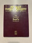 TSR AD&D 2nd Ed Complete Bard's Handbook (1st) VG