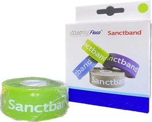 NIVEL 1 Sanctband Comprefloss Bandas de Hilo Resistencia Compresión Recuperación 1"X 2M - Imagen 1 de 11