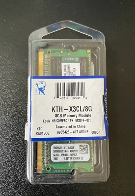 Kingston KTH-X3CL/8G 8 GB  memory module, PN 693374-001, BRAND NEW - Image 1 of 2