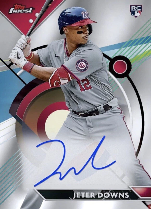 [DIGITAL] Topps Bunt - Jeter Downs - Finest 23 S1 - Signature - Image 1 of 1