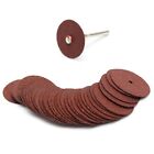 100 RED - RESIN CUTTING DISC KIT FOR ROTARY TOOL & DREMEL ACCESSORIES CRAFT