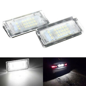 1 Pair LED Licence Number Plate Light Lamp For BMW E46 4D 5D 98-03 for Touring