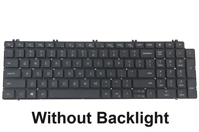 KBSPRO US Keyboard for Dell Precision 15 7550 7560 7750 7760 Notebook without backlit