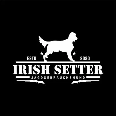 Irish Setter Aufkleber Auto Hund Jäger Jagd Pointer Sticker Jagdgebrauchshund - Bild 1 von 4