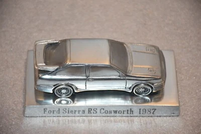 88 Ford Sierra RS Cosworth '87Model w/ Base Pewter Tin Limited Edi. of 1500 1:43 - Image 1 of 4