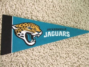 NEW Jacksonville Jaguars NFL Football Pennant 9" Souvenir Felt Flag QB Lawrence - Picture 1 of 2