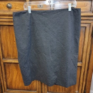 NEW YORK & CO Women' s 16 Stretch Skirt Gray Career office - Picture 1 of 4