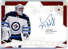 2021-22 Ultimate Collection Signatures #USCH Connor Hellebuyck AUTO - JETS
