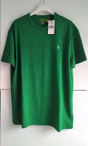 POLO Ralph Lauren T-Shirt grün, Gr M, neu mit Etikett Nwt - Bild 1 von 13